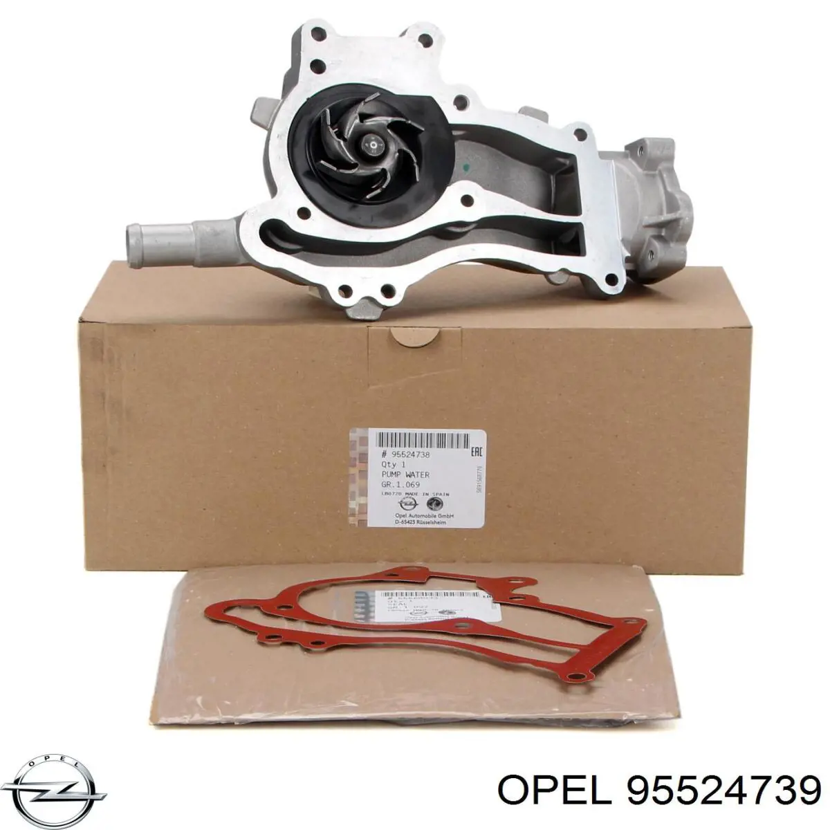 Помпа охолодження Opel 95524739 ціна, від 35.19 USD