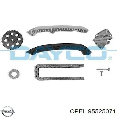 Ланцюг ГРМ, комплект Opel 95525071 ціна, від 142.05 USD