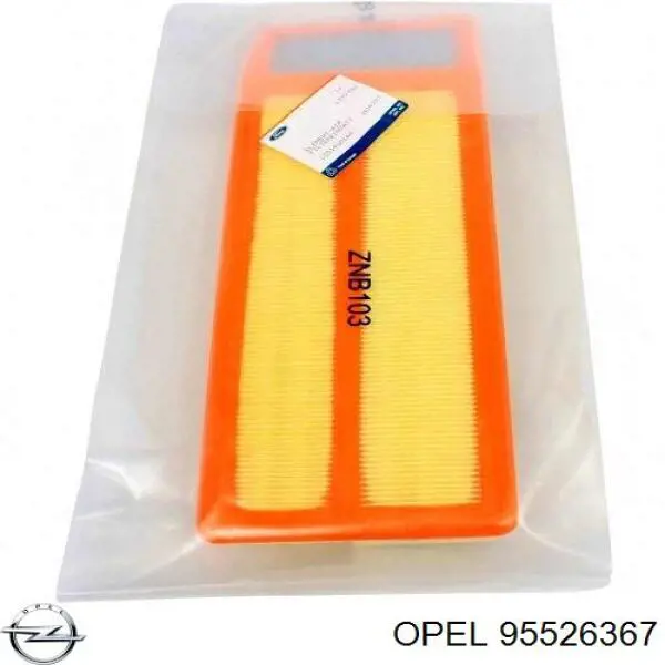 95526367 Opel Повітряний фільтр двигуна