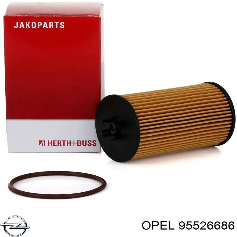 Масляний фільтр двигуна Opel 95526686 ціна, від 6.11 USD