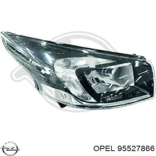 Купити 4422459 Opel Права блок фара