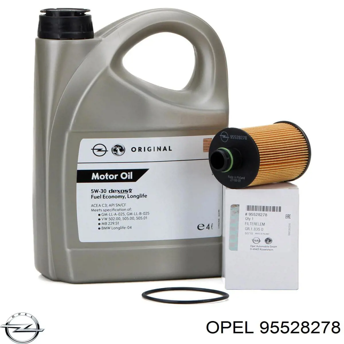 Купити 95528278 Opel Фільтр очищення масла відцентровий
