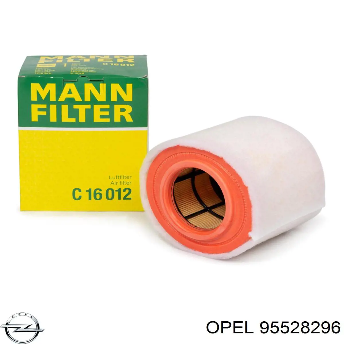 Масляний фільтр двигуна Opel 95528296 ціна, від 10.81 USD