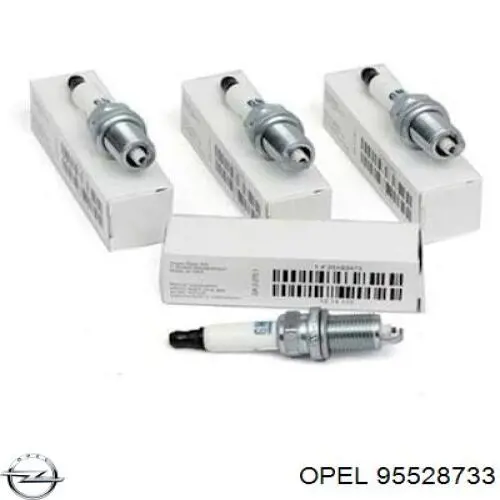 Свічки запалювання 95528733 Opel