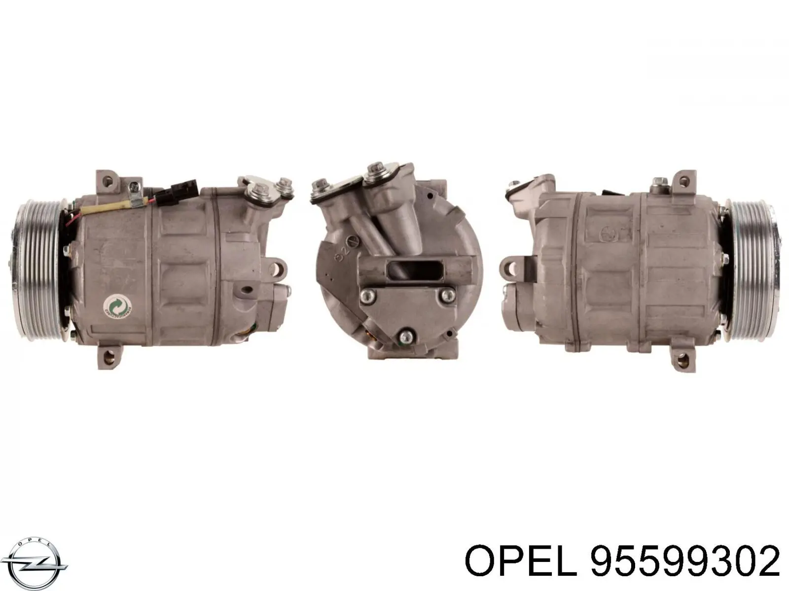 Компресор системи кондиціювання Opel 95599302 ціна, від 180.18 USD