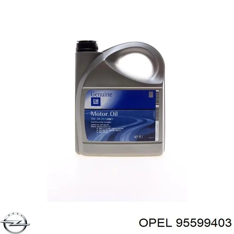 Моторне масло 95599403 Opel