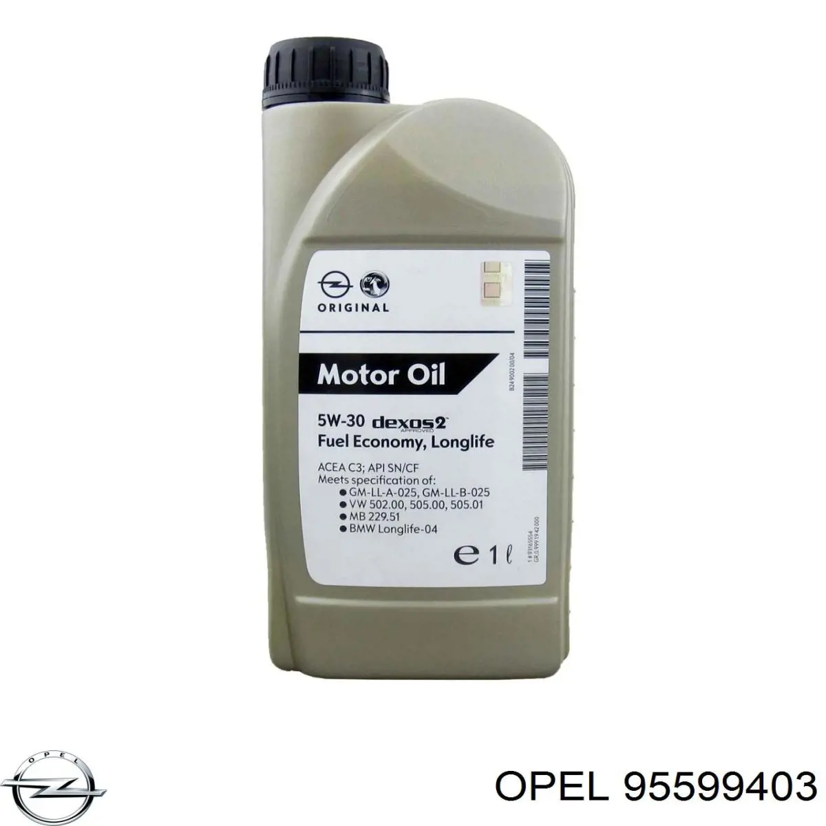 Купити 95599403 Opel Масло
