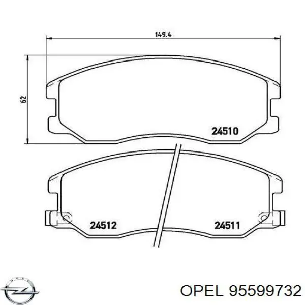  95599732 Opel