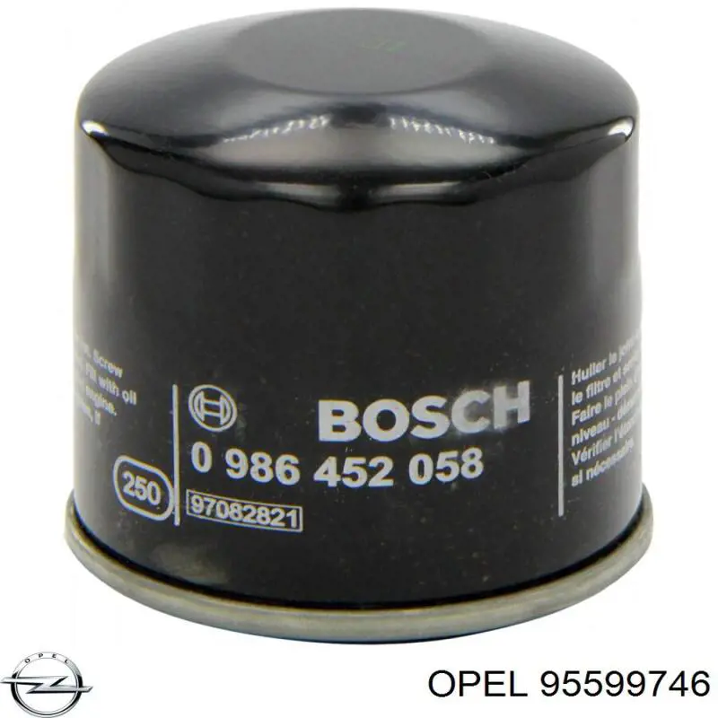 Купити 95599746 Opel Фільтр очищення масла відцентровий