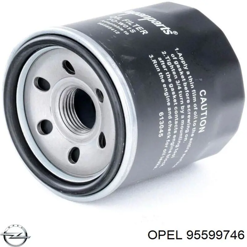 Масляний фільтр двигуна Opel 95599746 ціна, від 4.50 USD