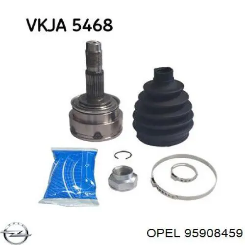 Граната колісна General Motors 95908459 ціна, від 56.24 USD