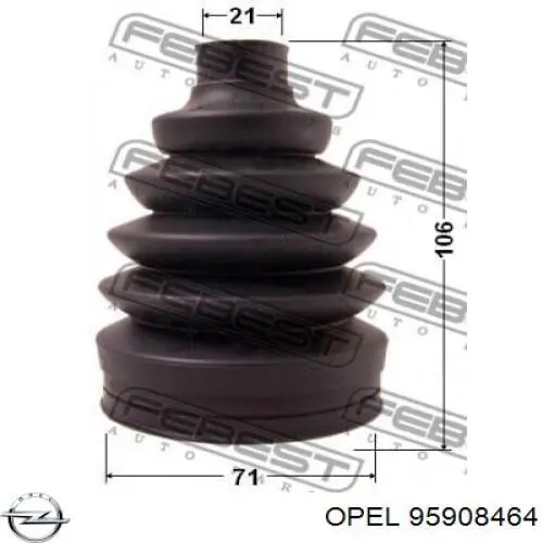  General Motors 95908464 ціна, від 63.04 USD