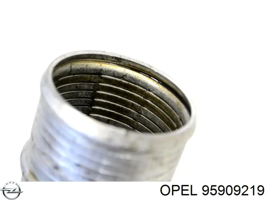 95909219 Opel шланг/патрубок интеркуллера, верхній лівий