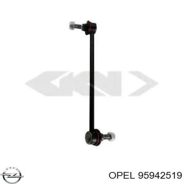 Стійка стабілізатора, переднього, ліва Opel 95942519 ціна, від 13.23 USD
