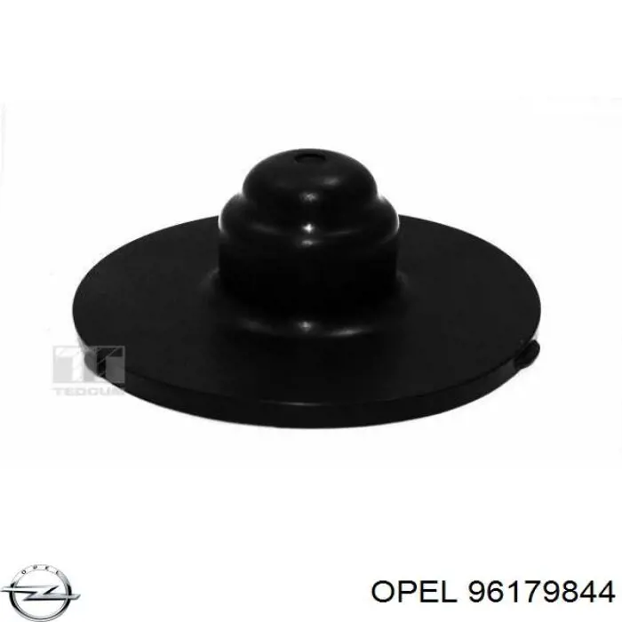 Купити 96179844 Opel Проставка (гумове кільце) пружини задньої, верхня