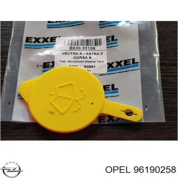 Купити 96190258 Opel Ущільнююче кільце насоса омивача