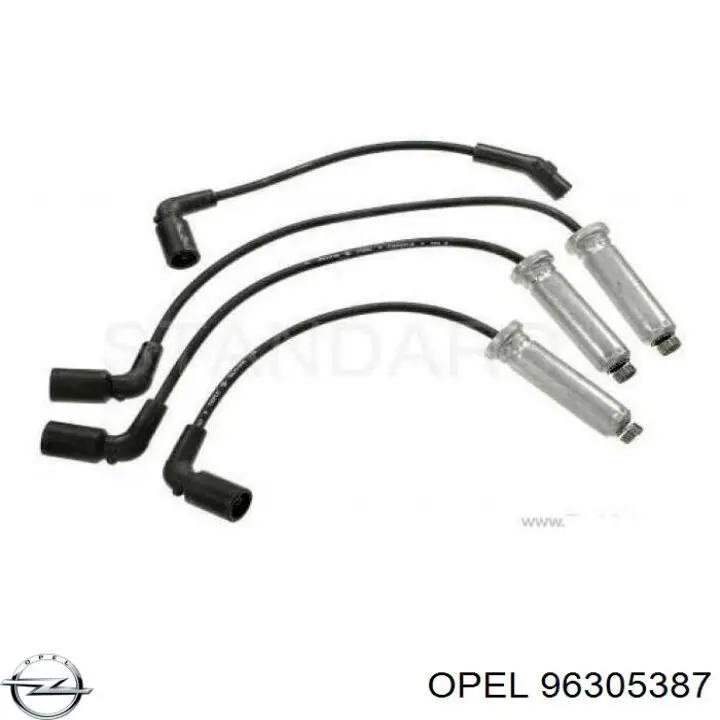 Купити 96305387 Opel Провід високовольтні, комплект