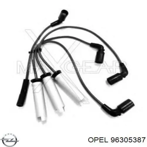 Високовольтні дроти 96305387 Opel