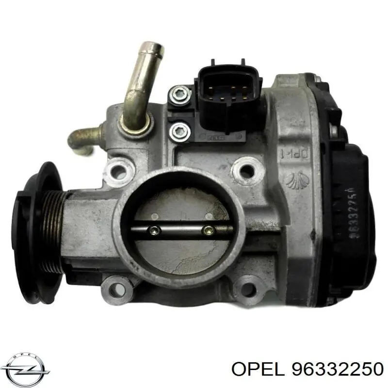 96332250 Opel Дросільна заслінка в зборі