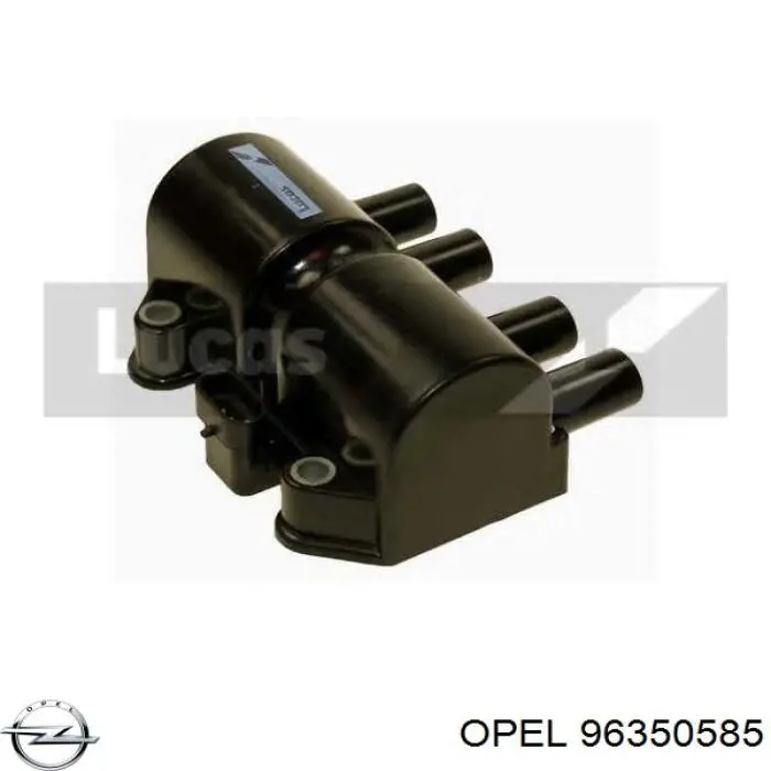 Котушка запалювання Opel 96350585 ціна, від 33.45 USD