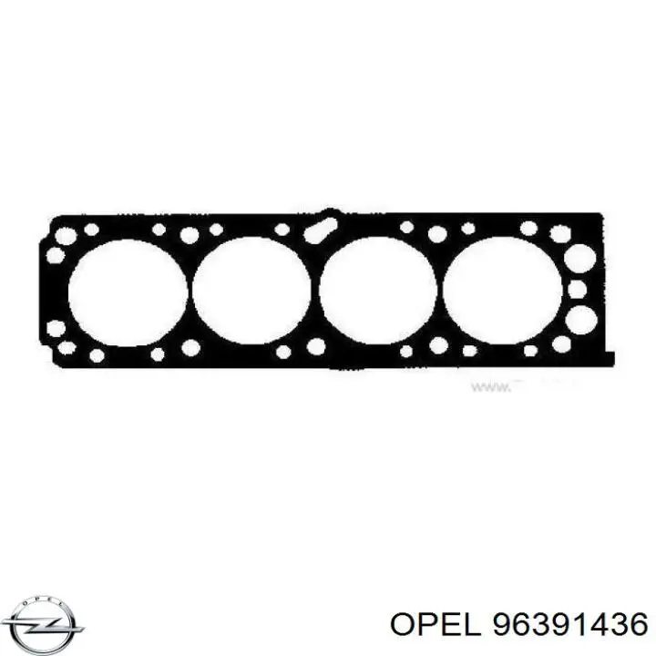 Прокладка ГБЦ Opel 96391436 ціна, від 15.96 USD