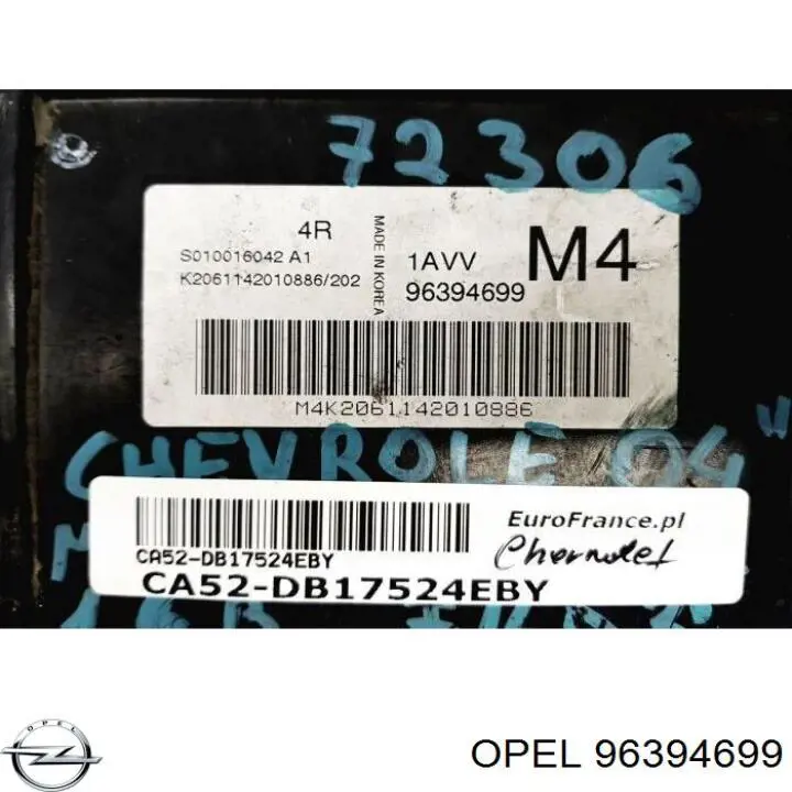96394699 Opel 