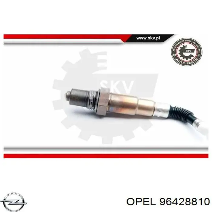 Купити 96428810 Opel Лямбда-зонд, датчик кисню після каталізатора