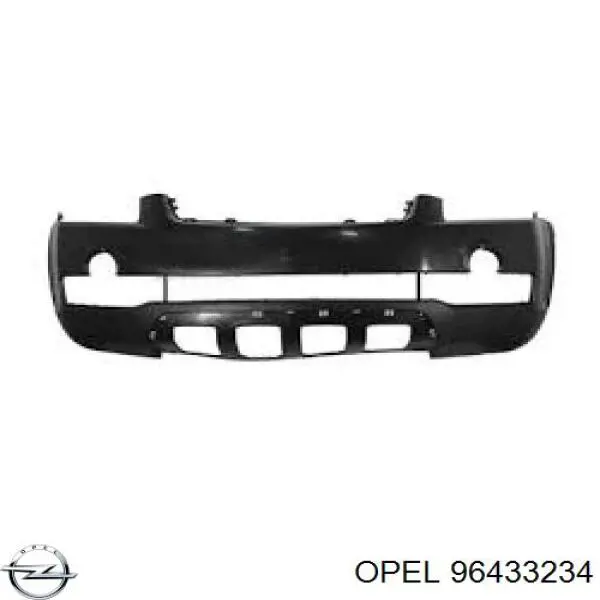 96433234 Opel Бампер передній в зборі