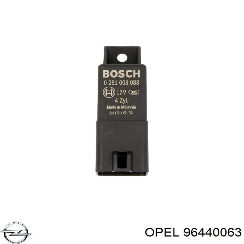Реле управління Opel 96440063 ціна, від 20.57 USD
