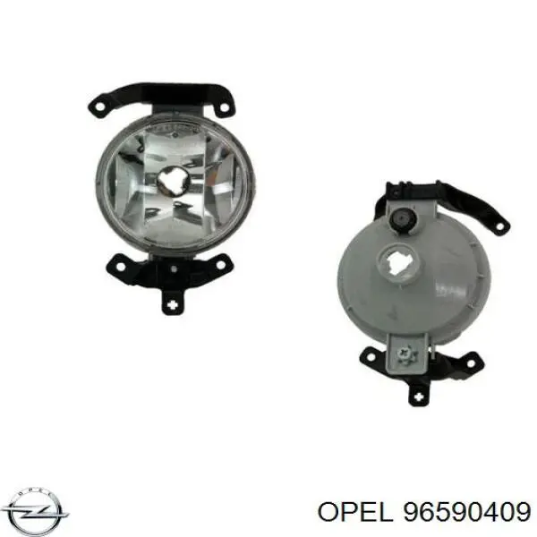 Фара протитуманна, ліва 96590409 Opel