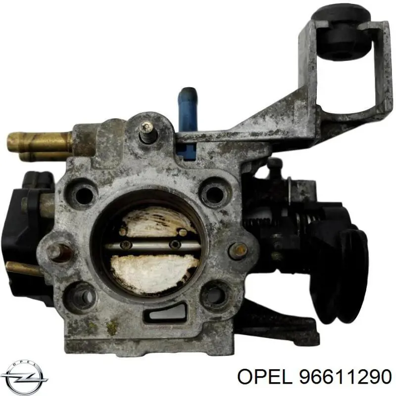 96611290 Opel Дросільна заслінка в зборі