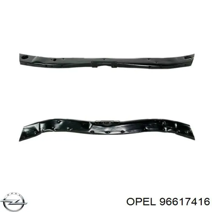 Рамка радіатора верхня Opel 96617416 ціна, від 8.85 USD