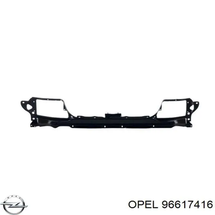 Купити 96617416 Opel Супорт радіатора верхній/монтажна панель кріплення фар