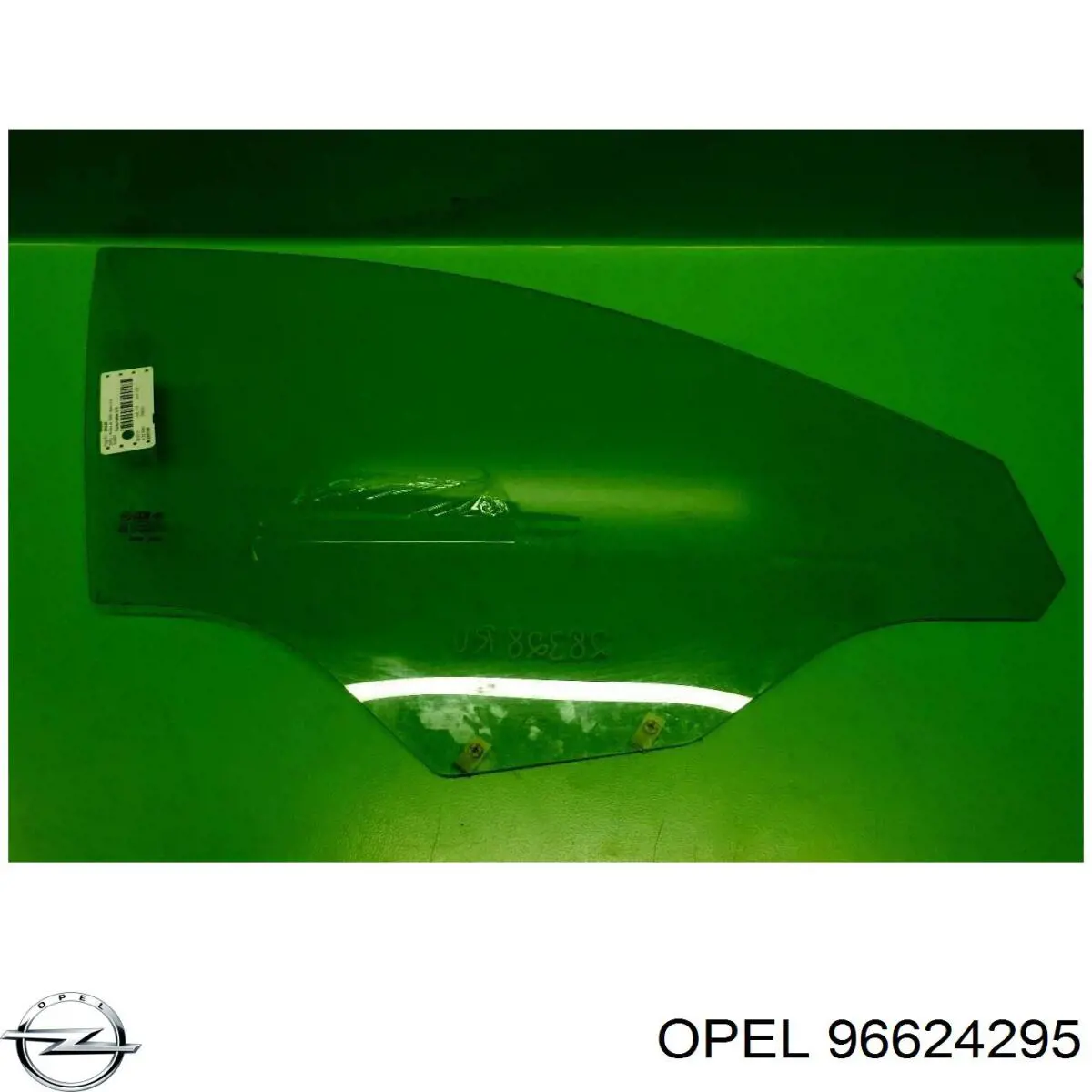 Скло передньої правої двері Opel 4808901 ціна, від 24.11 USD