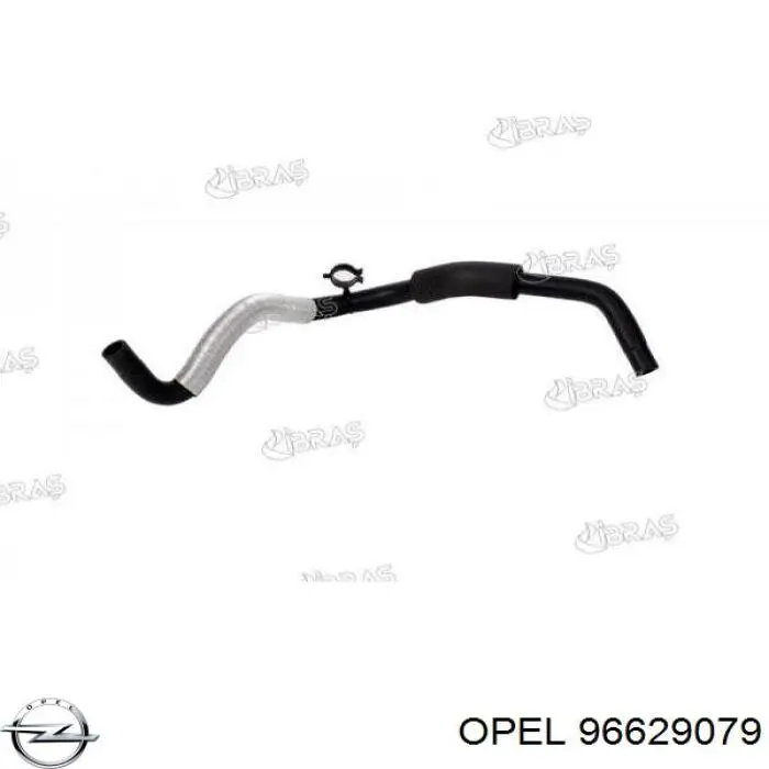 4805187 Opel Патрубок системи охолодження