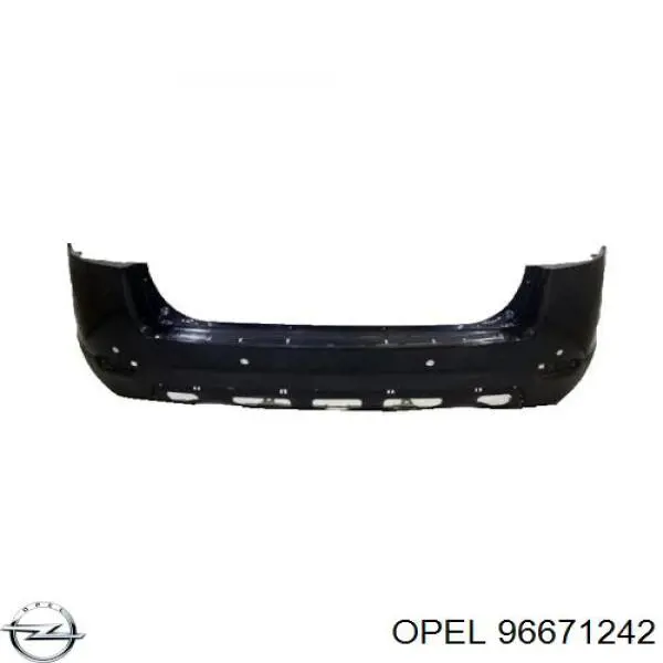 Кожух бампера заднього General Motors 96671242 ціна, від 172.29 USD