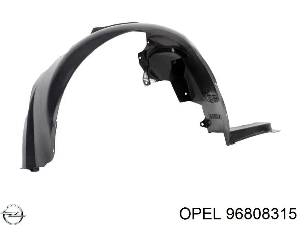96808315 Opel Підкрилок переднього крила, правий