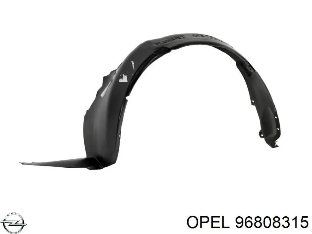 Купити 96808315 Opel Підкрилок передній правий