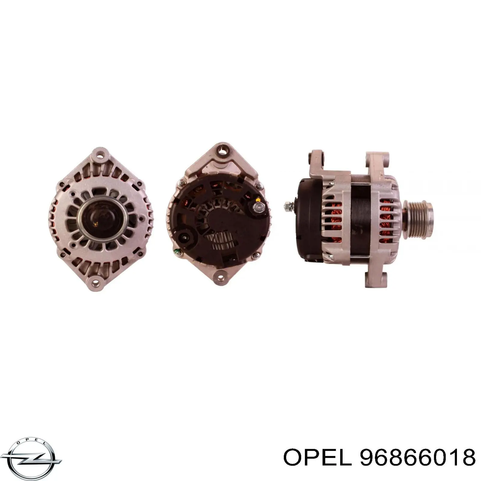 Генератор Opel 96866018 ціна, від 207.85 USD