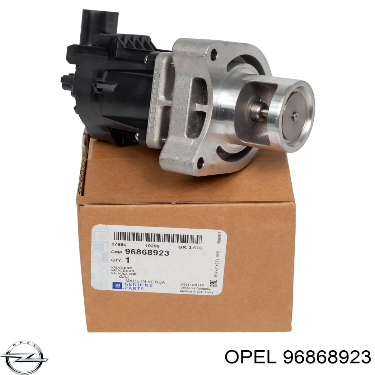 Клапан EGR Opel 96868923 ціна, від 114.72 USD