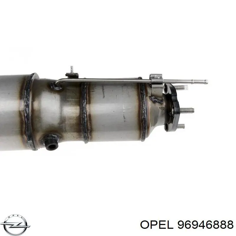 Фільтр системи відпрацьованих газів Opel 96946888 ціна, від 399.58 USD