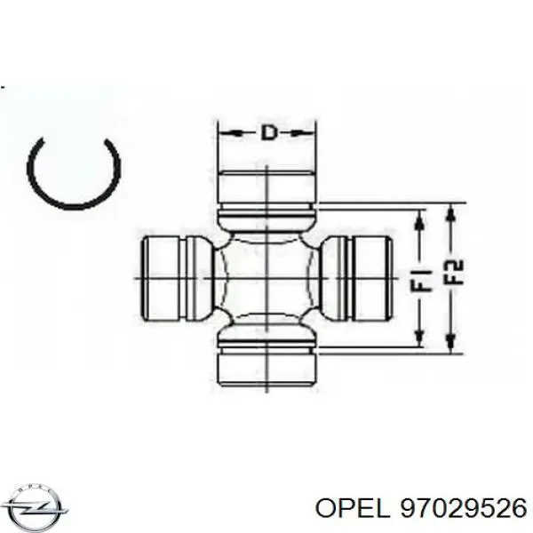 97029526 Opel 