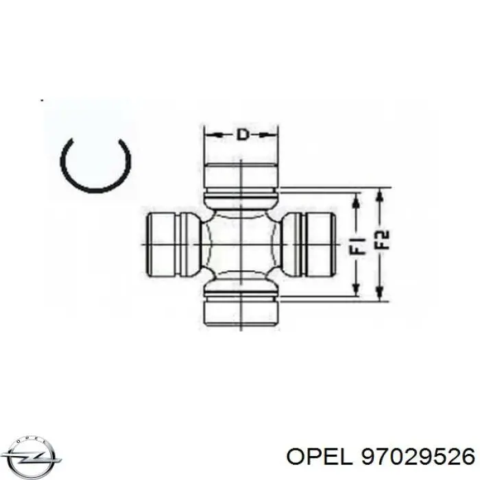 Купити 97029526 Opel 