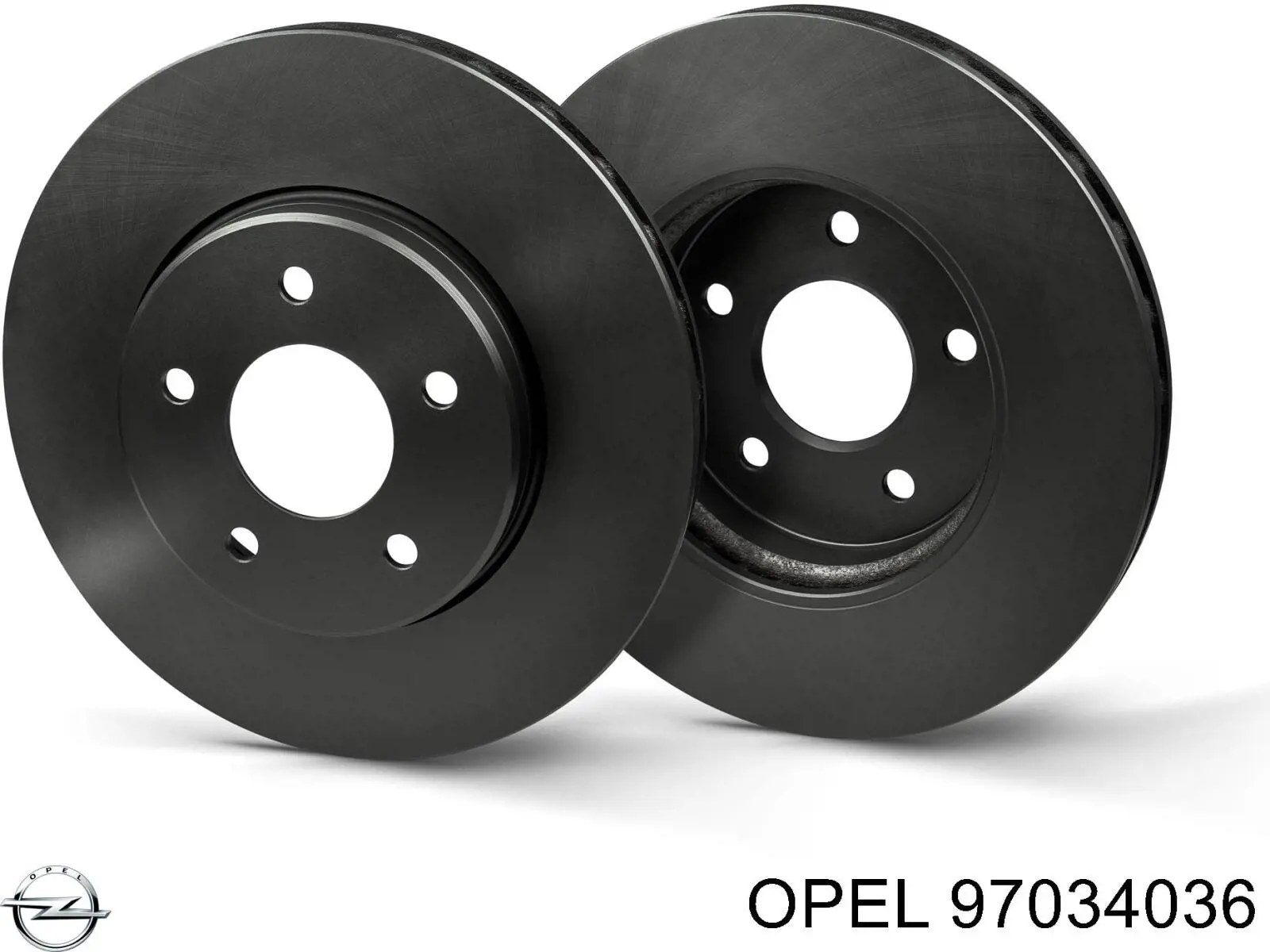 Купити 97034036 Opel Диск заднього гальма