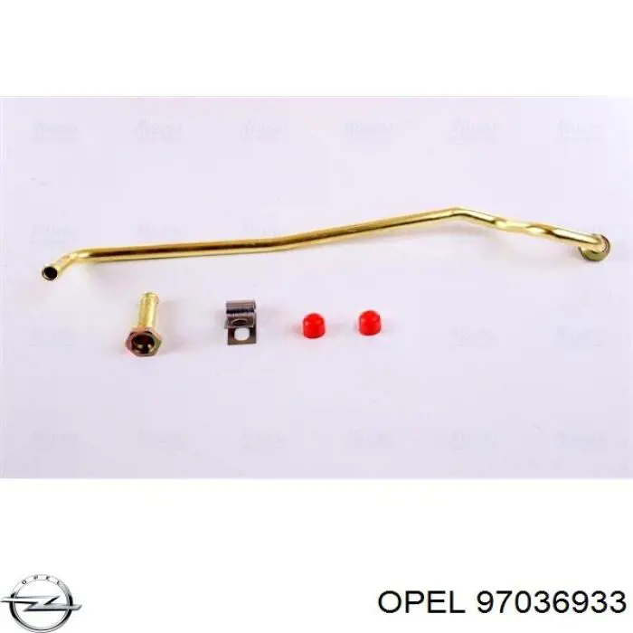 97036933 Opel Радіатор охолодження двигуна