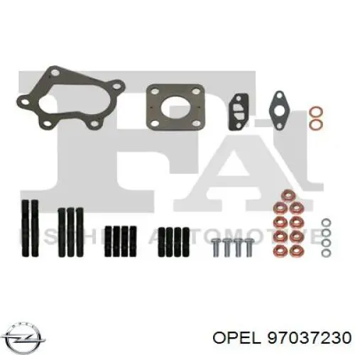 Турбіна Opel 97037230 ціна, від 83.73 USD