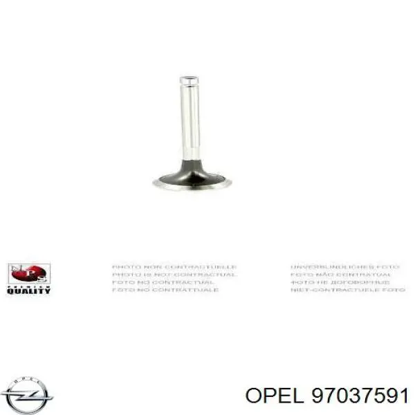 97037591 Opel Випускний клапан двигуна
