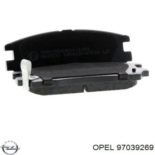 Купити 97039269 Opel Задні колодки