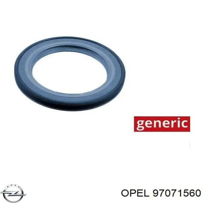 Сальник коленвала двигуна, передній Opel 97071560 ціна, від 13.43 USD