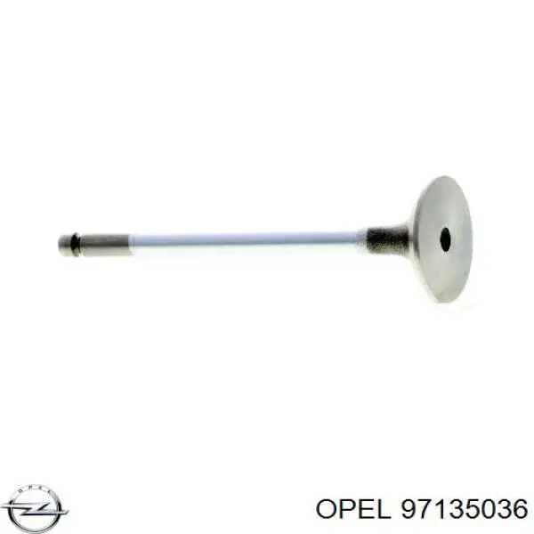Клапан впускний Opel 97135036 ціна, від 26.66 USD